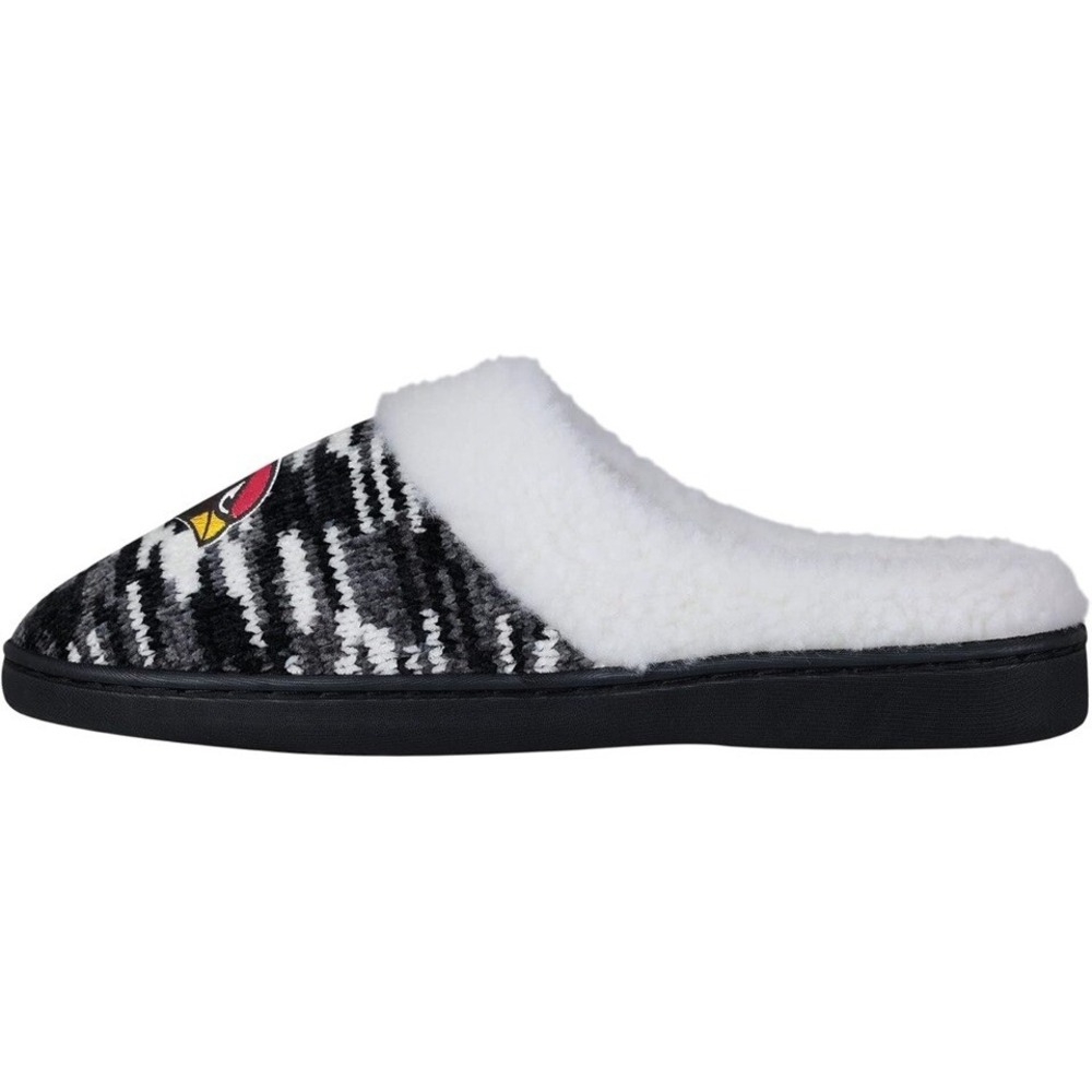 Arizona Cardinals Sherpa Lined Colorblend Cup Sole slippers Womens Large (9/10) - Picture 4 of 7
